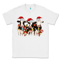 White christmas three cows Classic Tee - MaliasSmallBusiness