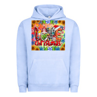 Pigment Grape Ice Love Christmas gnome Urban Hoodie - CowhideDigitalArt
