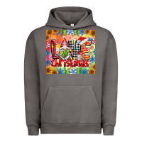 Pigment Tornado Love Christmas gnome Urban Hoodie - CowhideDigitalArt