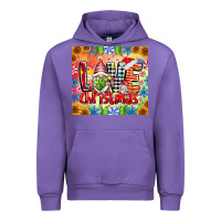 Tulip Love Christmas gnome Urban Hoodie - CowhideDigitalArt