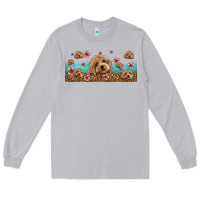 Moon Dust floral cockapoo Long Sleeve Tee - Jasminsmagicworld