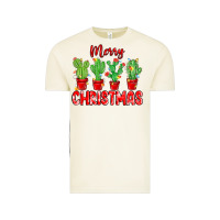 Vintage Arctic Merry Christmas Cactuses Vintage Tee - MaliasSmallBusiness