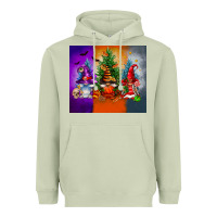 Matcha halloween gnomes Heavyweight Hoodie - FaDigitalArtStudio