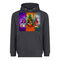 Smoke halloween gnomes Heavyweight Hoodie - FaDigitalArtStudio