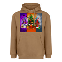 Toasted Coconut halloween gnomes Heavyweight Hoodie - FaDigitalArtStudio