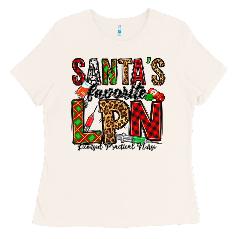 Santa's Favorite Lpn Ladies Tee by Jasminsmagicworld | Teevron
