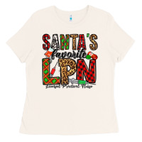 Bone santa's favorite lpn Ladies Tee - Jasminsmagicworld