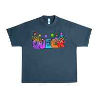 Midnight Navy Western Queer LGBTQ+ Urban Heavy Tee - BundleAndBundleShop