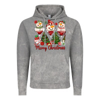 Cloud Rock merry christmas wine and cocktails Vintage Hoodie - MaliasSmallBusiness