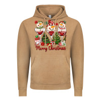 Vintage Camel merry christmas wine and cocktails Vintage Hoodie - MaliasSmallBusiness