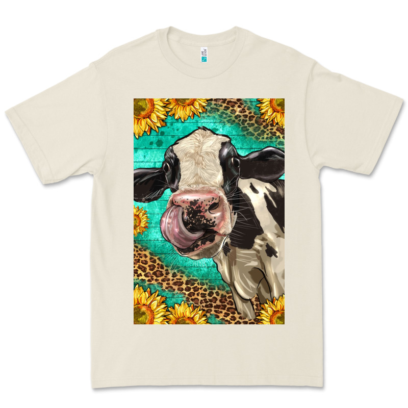 Western Holstein Cow Premium Tee by LillyAllenDesigns | Teevron
