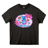 Asphalt back to school flowers fifth grade 3200x2400 Heavy Core Tee - AdoDesignShop