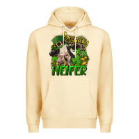 Pina Colada One lucky Heifer Premium Hoodie - CowGirlArtShop