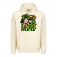 Sandshell One lucky Heifer Premium Hoodie - CowGirlArtShop