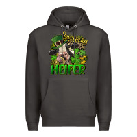 Smoke One lucky Heifer Premium Hoodie - CowGirlArtShop