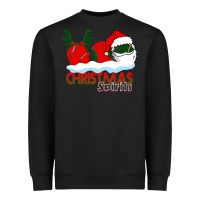 Black Christmas Spirits Baseball Heavyweight Sweatshirt - Bettercallsaul