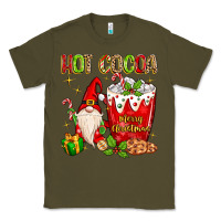 Army Green Christmas gnome hot cocoa Classic Tee - MaliasSmallBusiness
