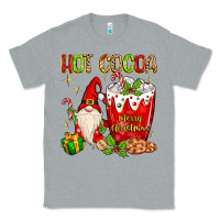 Heather Grey Christmas gnome hot cocoa Classic Tee - MaliasSmallBusiness