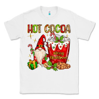 White Christmas gnome hot cocoa Classic Tee - MaliasSmallBusiness