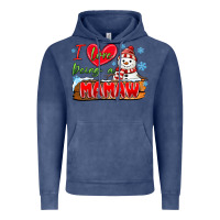 Vintage Denim i love being a mamaw Vintage Hoodie - MaliasSmallBusiness