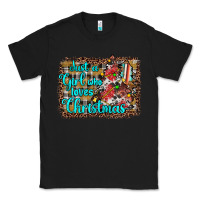 Black just a girl who loves christmas Classic Tee - JahusDesignShop