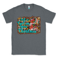 Charcoal Heather just a girl who loves christmas Classic Tee - JahusDesignShop