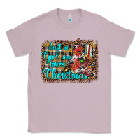 Lilac just a girl who loves christmas Classic Tee - JahusDesignShop