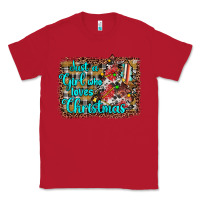 Red just a girl who loves christmas Classic Tee - JahusDesignShop