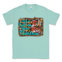 Seafoam just a girl who loves christmas Classic Tee - JahusDesignShop