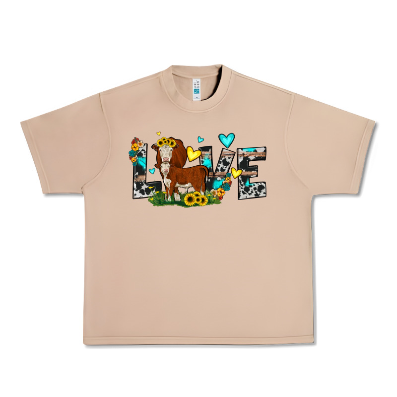 Love Western Cow Urban Heavy Tee by JahusDesignShop | Teevron