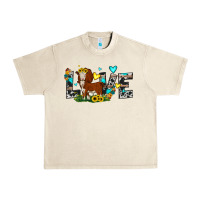 Sandshell love western cow Urban Heavy Tee - JahusDesignShop