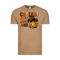 Vintage Coffee coolest turkey in town Vintage Tee - MaliasSmallBusiness