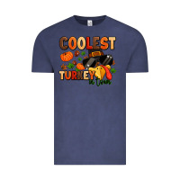 Vintage Denim coolest turkey in town Vintage Tee - MaliasSmallBusiness