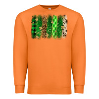 Carrot St. Patrick's Day brushstroke Premium Sweatshirt - OliviaCreatesArt