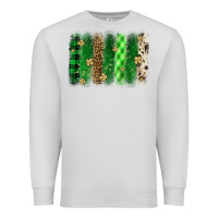 Dove Grey St. Patrick's Day brushstroke Premium Sweatshirt - OliviaCreatesArt