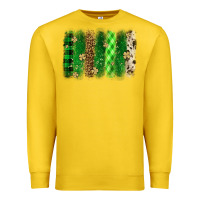 Lemon St. Patrick's Day brushstroke Premium Sweatshirt - OliviaCreatesArt