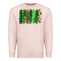 Pale Pink St. Patrick's Day brushstroke Premium Sweatshirt - OliviaCreatesArt