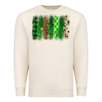 Sandshell St. Patrick's Day brushstroke Premium Sweatshirt - OliviaCreatesArt