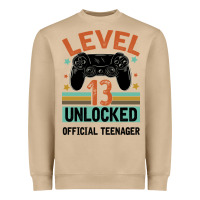 Mushroom Level 13 Unlocked Official Teenager 13th Birthday Heavyweight Sweatshirt - Bettercallsaul