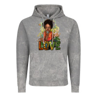 Cloud Rock black afro boy love Vintage Hoodie - NancyCooperArtShop