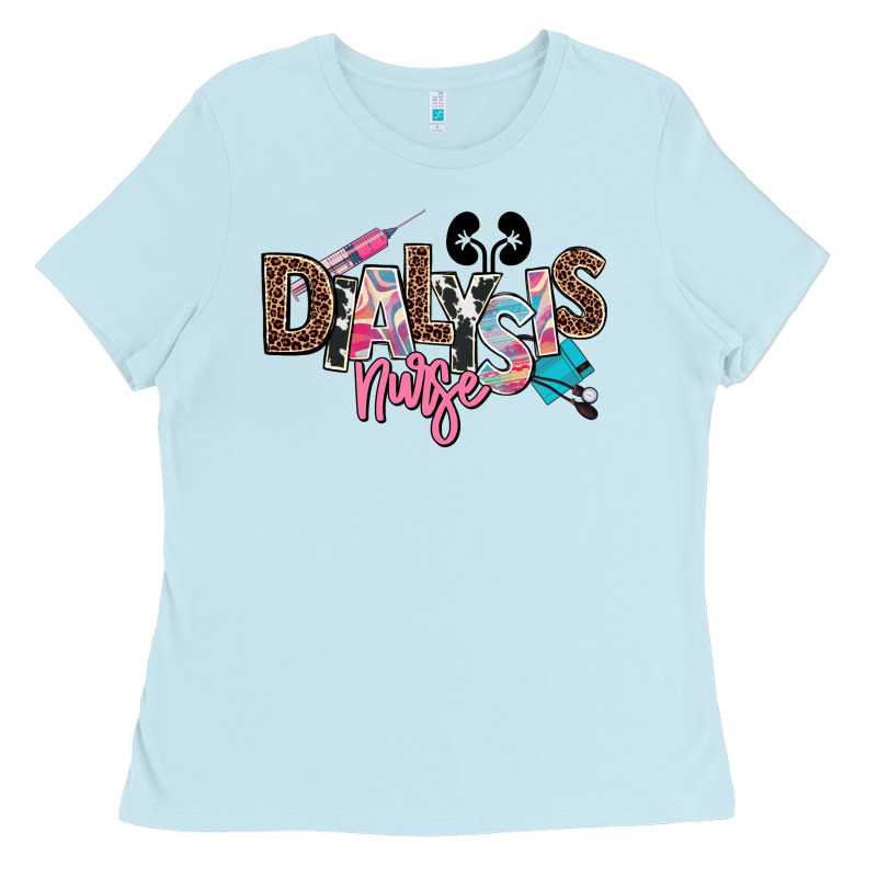 Dialysis Nurse Ladies Tee by NancyCooperArtShop | Teevron