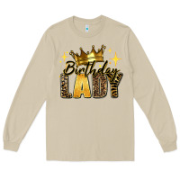 Mushroom birthday lady Long Sleeve Tee - RanaPortraitStore
