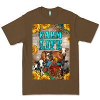 Cacao Western Farm Life Premium Tee - LillyAllenDesigns