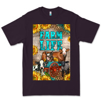 Plum Western Farm Life Premium Tee - LillyAllenDesigns