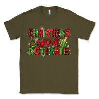 Army Green christmas spirit activate Classic Tee - MaliasSmallBusiness