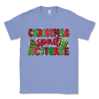 Colony Blue christmas spirit activate Classic Tee - MaliasSmallBusiness