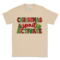Mushroom christmas spirit activate Classic Tee - MaliasSmallBusiness