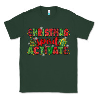Sports Green christmas spirit activate Classic Tee - MaliasSmallBusiness