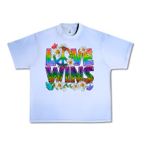 Grape Ice Pride LGBTQ+ Love Wins Urban Heavy Tee - BundleAndBundleShop