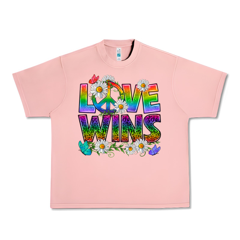 Pride Lgbtq+ Love Wins Urban Heavy Tee by BundleAndBundleShop | Teevron